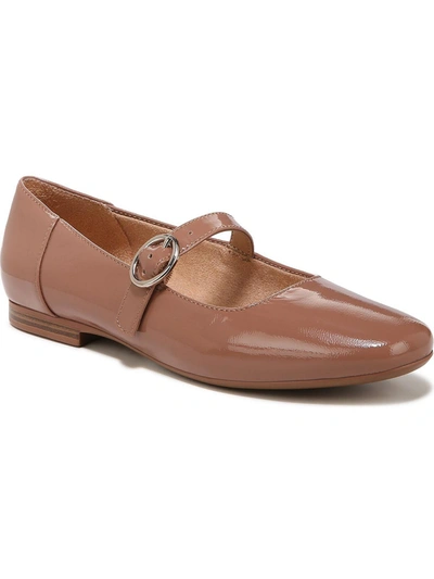 Shop Naturalizer Kelly Womens Solid Round Toe Mary Janes In Brown