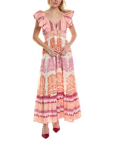 Shop Garrie B Yulia Maxi Dress In Pink