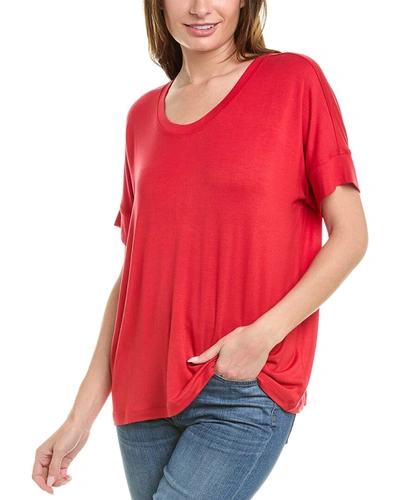 Shop Cabi Toss On T-shirt In Red