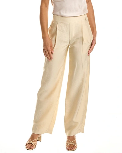 Shop Vince Straight Pant In Beige
