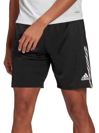 Shop Adidas Originals Mens Training Running Shorts In Black
