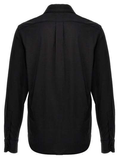 Shop Tom Ford Silk Blend Shirt Shirt, Blouse Black