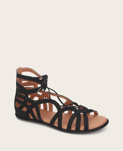 Gentle Souls Break My Heart Gladiator Sandal In Black
