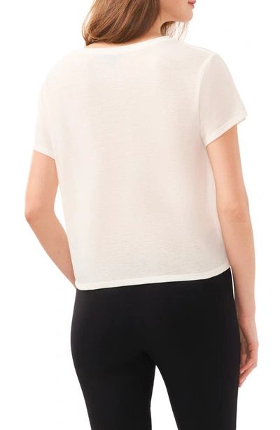 Shop Halogen ® Boxy T-shirt In New Ivory