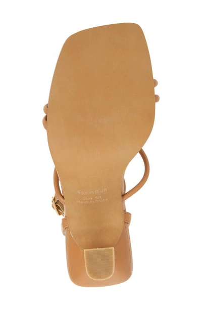 Open Edit Reggie Sandal In Tan Mocha