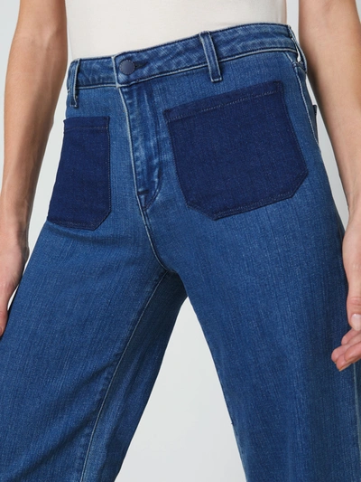 Shop L Agence Nolan Patch Pocket Jean In Dorsey