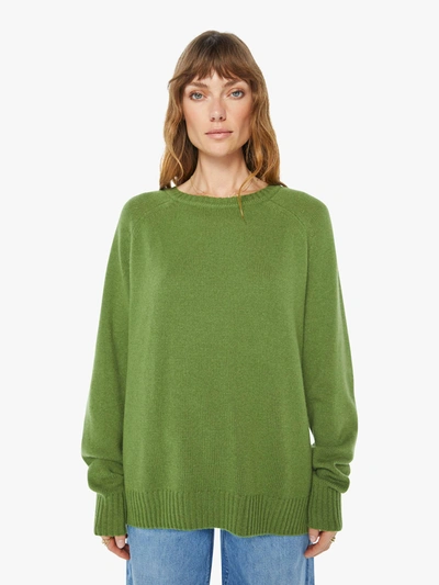 Shop Sprwmn Classic Crew Sweater Artichoke In Multi, Size Large