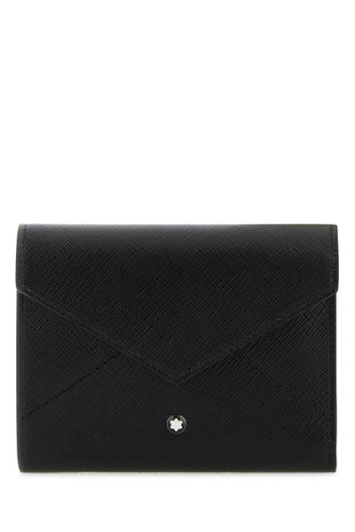 Shop Montblanc Wallets In Black