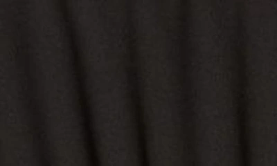 Shop Sam Edelman Tiered Long Sleeve Georgette Minidress In Black