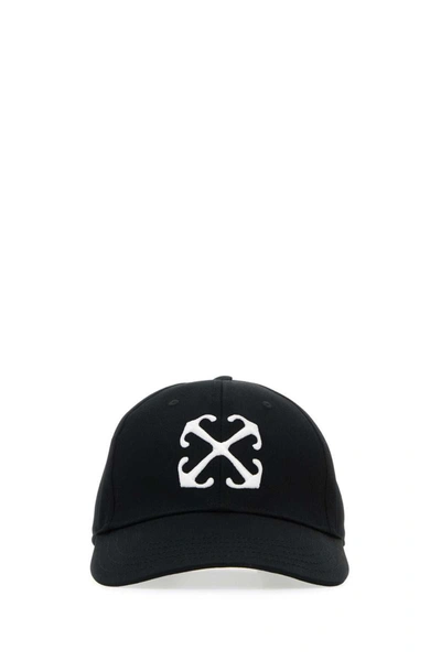 Shop Off-white Hats And Headbands In Black