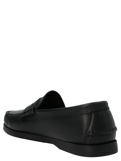 Shop Paraboot 'coreaux' Loafers In Black