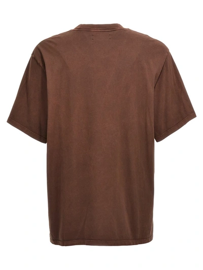 Shop Amiri ' Eagle' T-shirt In Brown