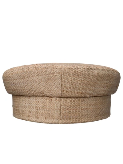 Shop Ruslan Baginskiy Beige Straw Hat