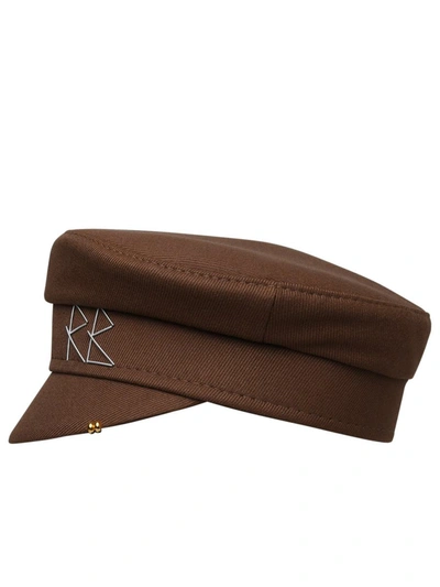 Shop Ruslan Baginskiy Brown Linen Hat
