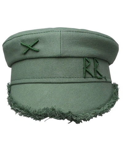 Shop Ruslan Baginskiy Green Cotton Hat