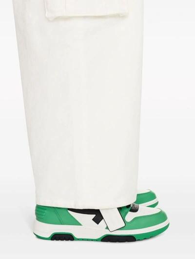 Shop Off-white Off White Sneakers In Green