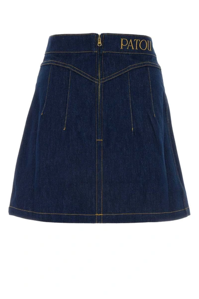 Shop Patou Skirts In Blue