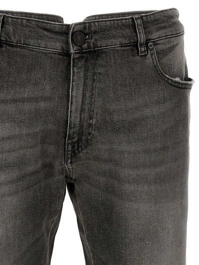 Shop Pt Torino 'rock Skinny' Jeans In Gray