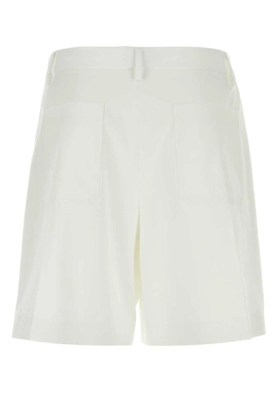 Shop Valentino Garavani Bermuda In White