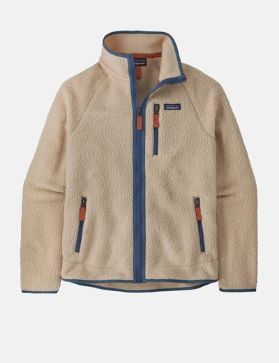 Shop Patagonia Retro Pile Jacket In Blue