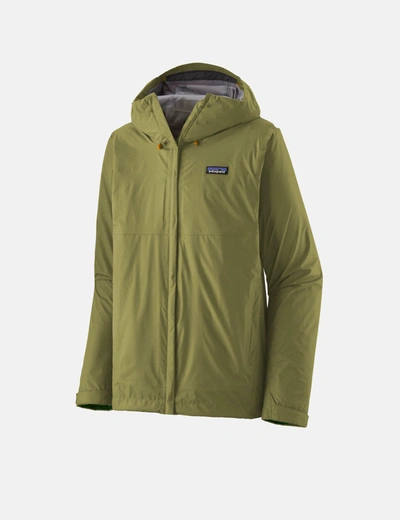 Shop Patagonia Torrentshell 3-layer Rain Jacket In Green