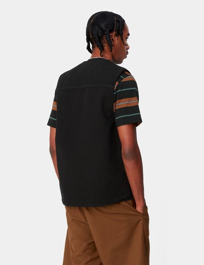 Shop Carhartt -wip Arbor Vest In Black
