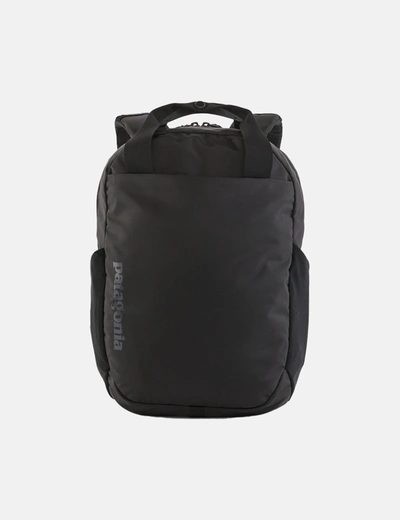 Shop Patagonia Atom Tote Pack Backpack (20l) In Black