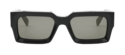 Shop Celine Cl40280u 01a Square Sunglasses In Grey