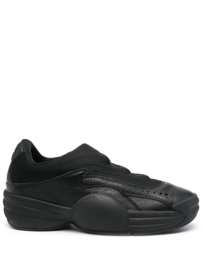 Shop Alexander Wang Aw Hoop Slipon Sneaker Shoes In Black