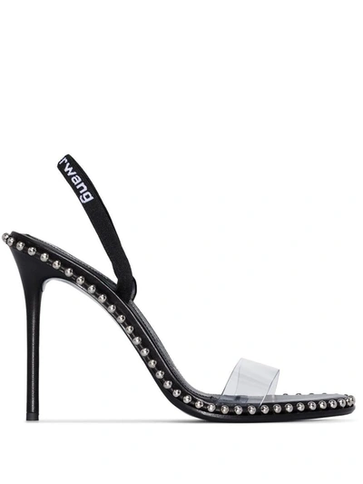 Shop Alexander Wang Nova Sandal Shoes In Black