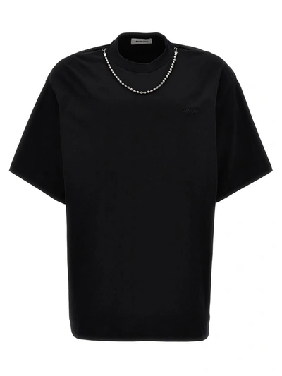Shop Ambush 'ballchain' T-shirt In Black