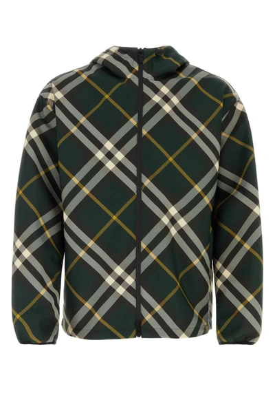 Shop Burberry Jackets And Vests In Checked