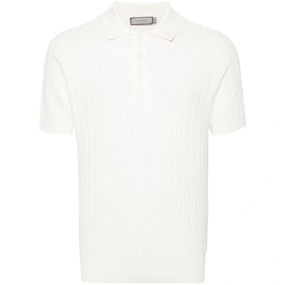 Shop Canali Sweaters In White