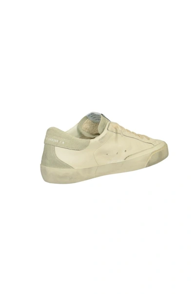 Shop Golden Goose Sneakers In White/ice/grey