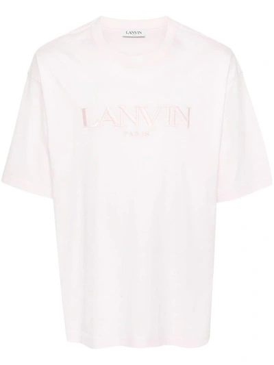 Shop Lanvin Paris Oversized T-shirt Clothing In 502 Pink 2