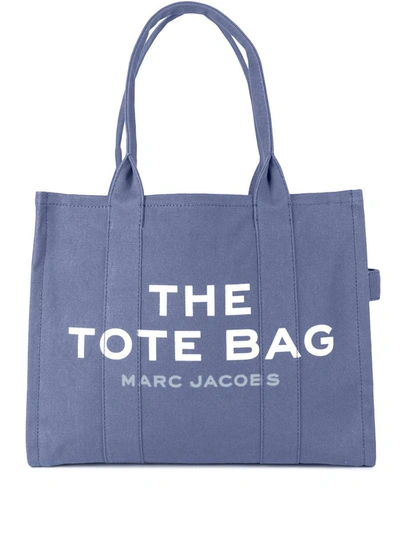 Shop Marc Jacobs The Large Tote Bags In Blue