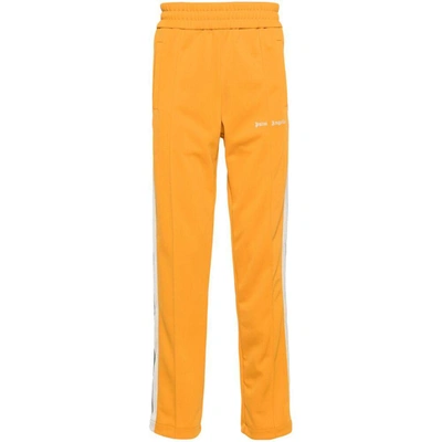 Shop Palm Angels Pants In Orange