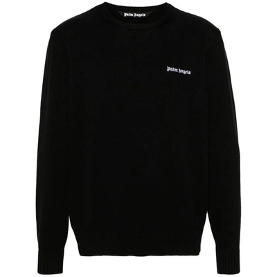 Shop Palm Angels Sweaters In Black