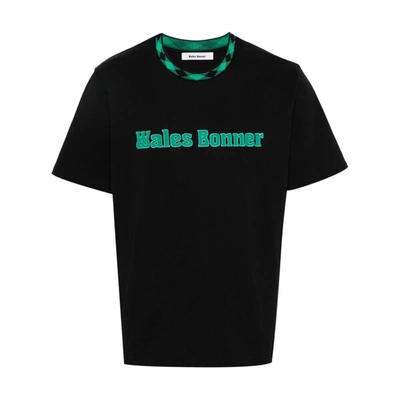 Shop Wales Bonner T-shirts In Black