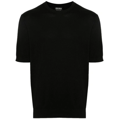 Shop Zegna Shirts In Black