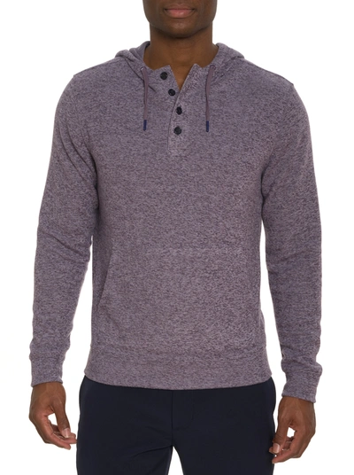 Robert Graham Ainsworth Performance Long Sleeve Knit In Purple
