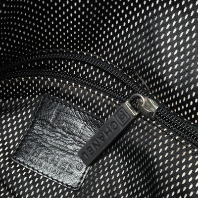 Pre-owned Chanel Sport Line Black Canvas Shoulder Bag ()