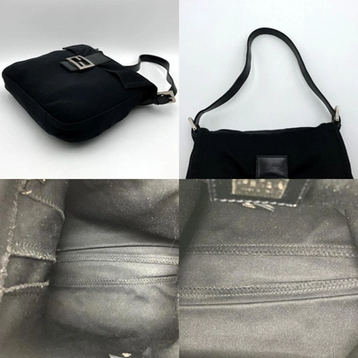 Shop Fendi Black Synthetic Shopper Bag ()