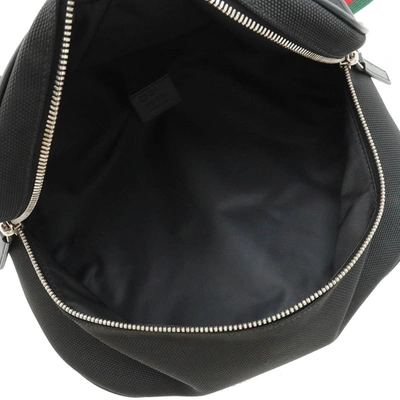 Shop Gucci Black Canvas Shoulder Bag ()
