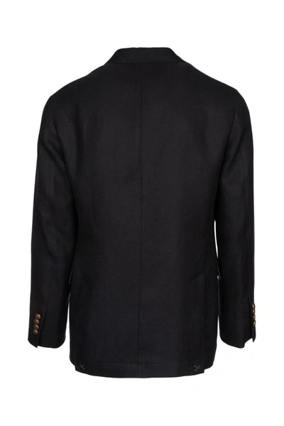 Shop Brunello Cucinelli Jackets And Vests In Nero