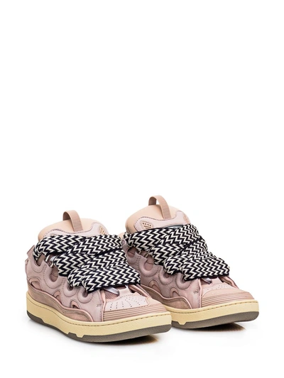 Shop Lanvin Sneaker Curb In Pink