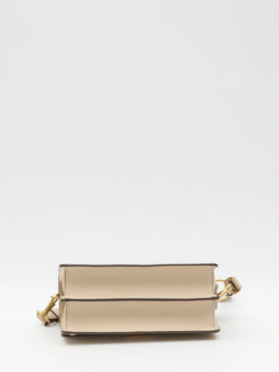 Shop Tod's Leather Bag In Beige