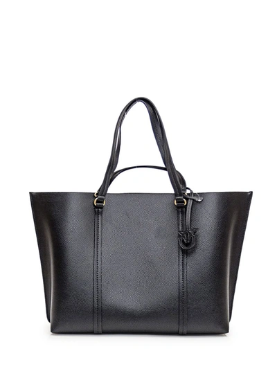 Shop Pinko Large Shopper Bag In Black