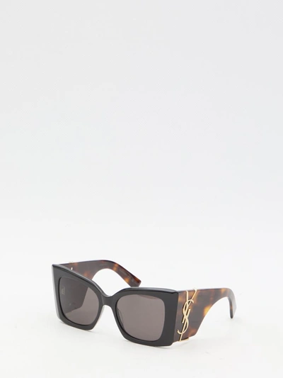 Shop Saint Laurent Sl M119 Blaze Sunglasses