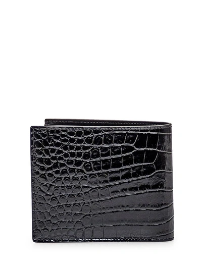 Shop Tom Ford Bifold Wallet In Black